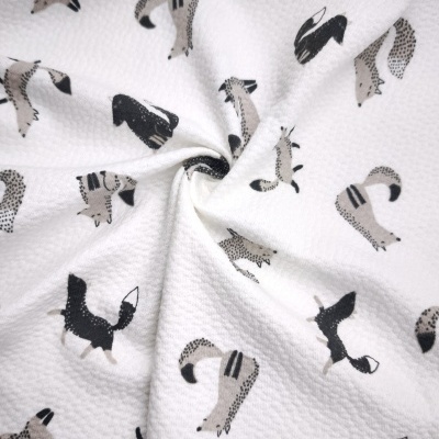 Malha Jacquard c/elastano FOX