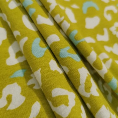 Malha Jersey Algodão / Elastano LEOPARD