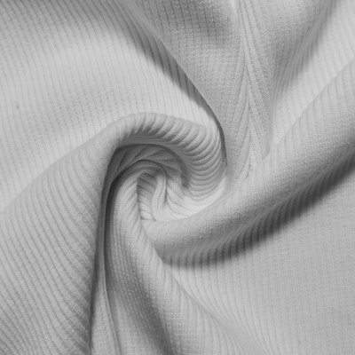 Malha canelada/rib WHITE