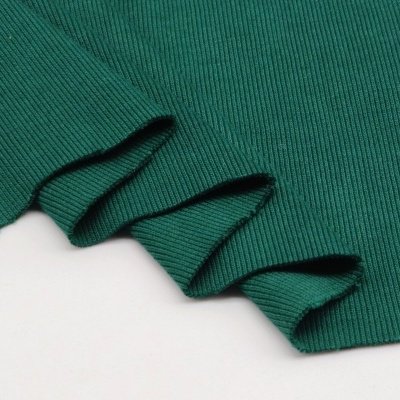 Malha Canelada/rib BOTTLE GREEN