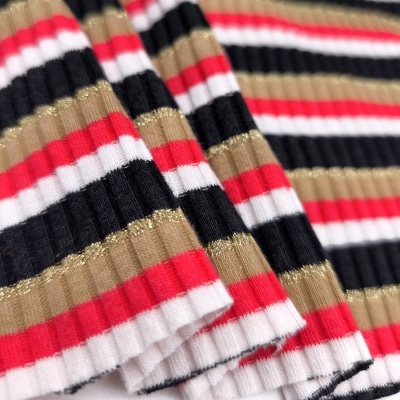 Malha canelada/rib c/lurex PROENZA