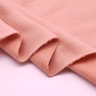 Felpa Italiana s/carda c/elastano CORAL