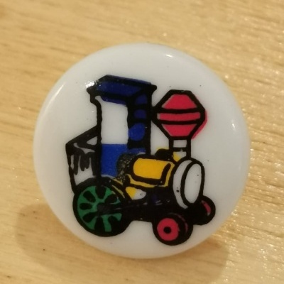 Botão de Pé Comboio