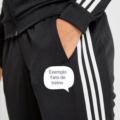 Felpa Poliéster AMARELO (FATO DE TREINO)