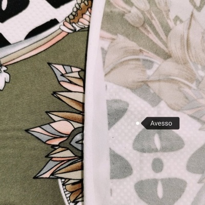 Malha Jersey Poliamida c/ Elastano  CAQUI