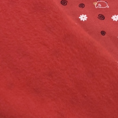 Felpa Italiana c/carda PORQUINHO VERMELHO