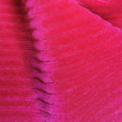 Malha Peluche (tipo veludo) Cancelado c/ Elastano DEEP FUSCIA