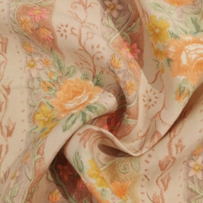 Tecido Viscose VINTAGE LARANJA