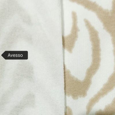 Malha Italiana c/ Carda ZEBRA MARRON