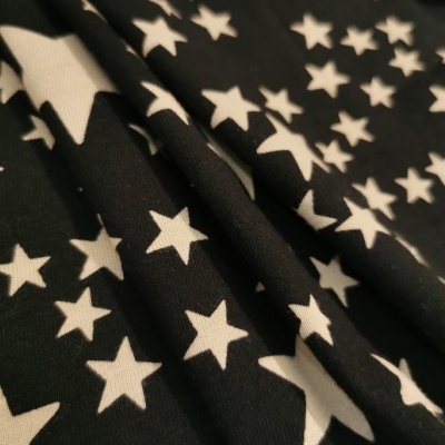 Malha Jersey Algodão BLACK SKY