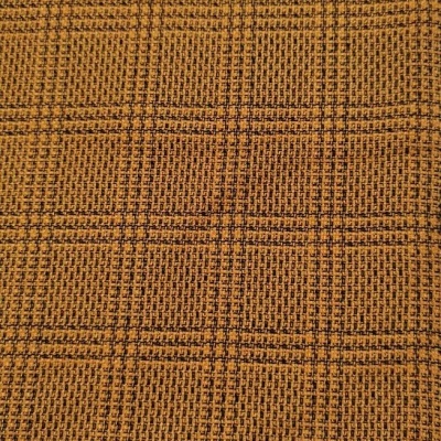 Tecido Jacquard Interlock XADREZ CAMEL