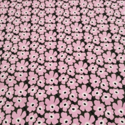 Malha Jersey Interlock PINK GARDEN