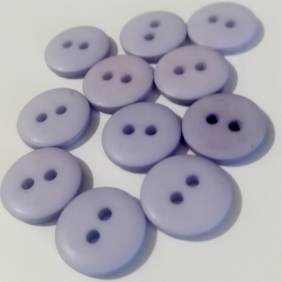 Botão Lilás Mate - 12 mm Pack 12