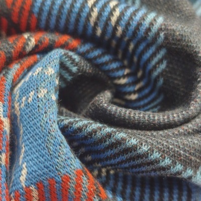 Retalho malha Jacquard Interlock