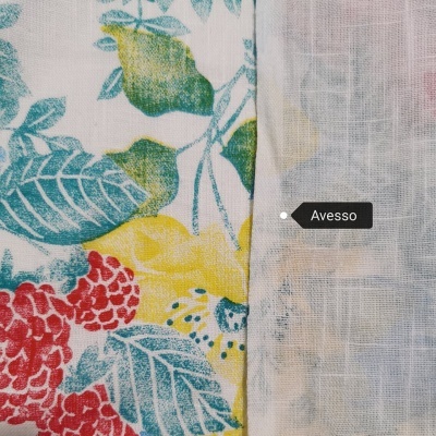 Tecido Algodão / Linho AMORA SILVESTRE