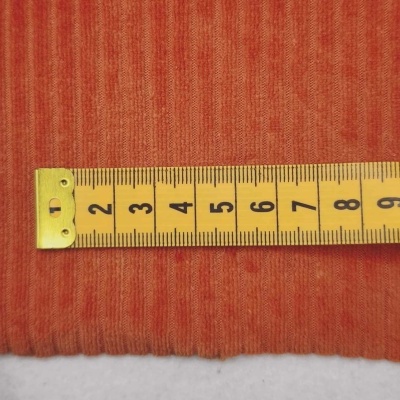 Malha Peluche (tipo veludo) Jaquard ORANGE BURST