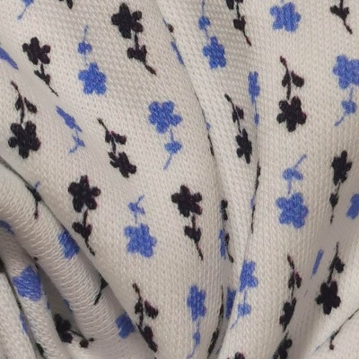 Malha Jersey Interlock Algodão BLACK & BLUE