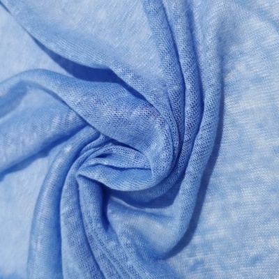 Malha 100% Linho AZUL CLARO ESCALES