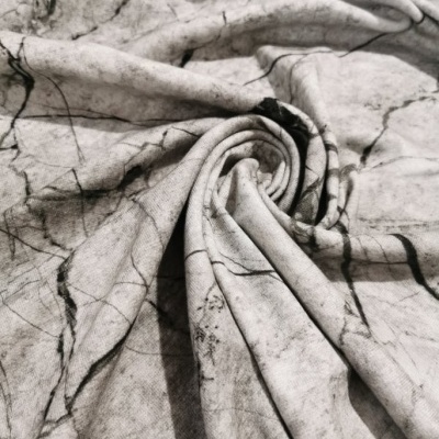 Malha Canelada / Rib GREY C/ RAIOS - OFF WHITE