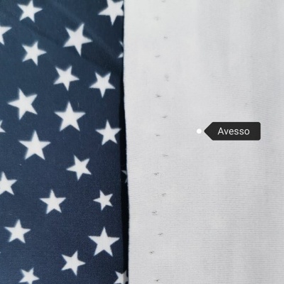 Malha jersey Licra STARS