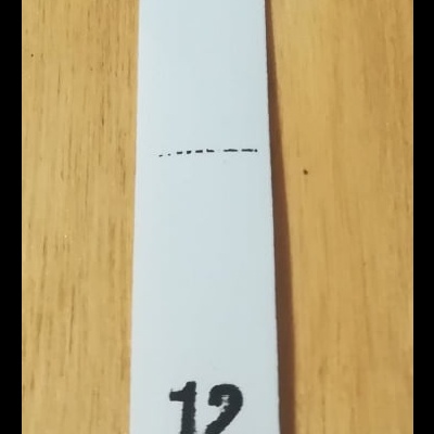 Etiqueta de Tamanhos "NÚMEROS CRIANÇA" BRANCO