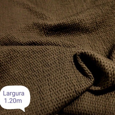 Malha Jersey Licra Jacquard CASTANHO FITNESS