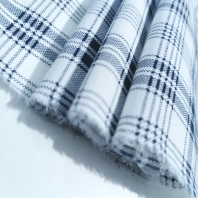 Tecido Popeline XADREZ MARINHO