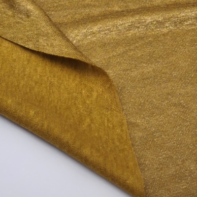 Malha Linho c/Lurex MOSTARDA GOLD