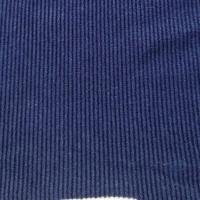 Malha Peluche (tipo veludo) Canelado c/ Elastano BLUE