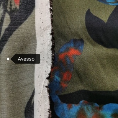 Tecido Cetim KAKI JUNGLE