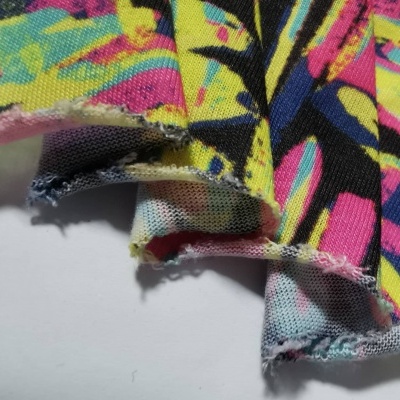 Malha Jersey Estampado COLOUR ZIGZAG