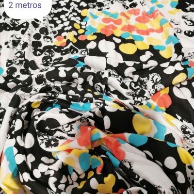 Felpa Americana c/carda BOLAS COLORIDAS