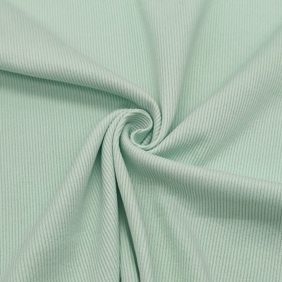 Malha Canelada/rib VERDE ÁGUA