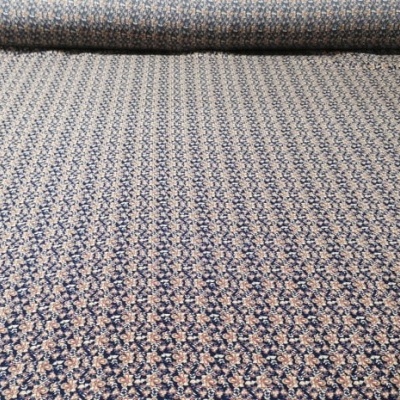 Tecido Voile Barra BROWN FLOWER