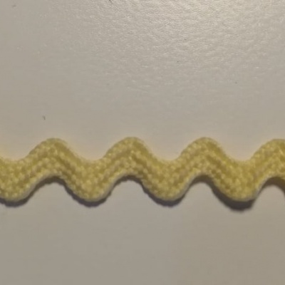 Fita Ondulada - Espiguilha AMARELO 6mm