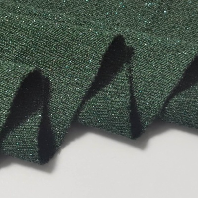 Malha Jersey Interlock c/ Lurex GREEN SHINE