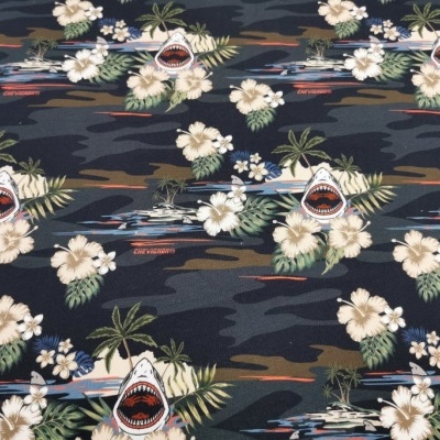 Malha Jersey Algodão SHARK