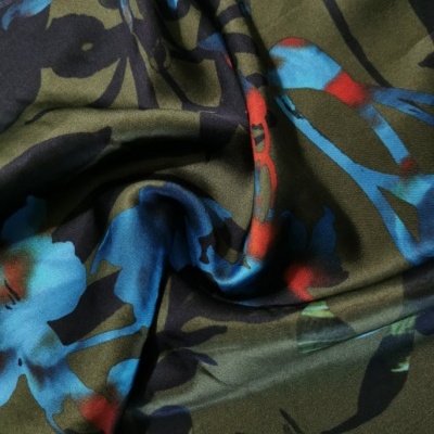 Tecido Cetim KAKI JUNGLE