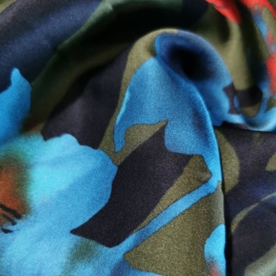 Tecido Cetim KAKI JUNGLE