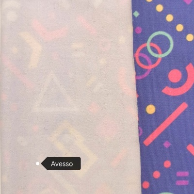 Malha Jersey Licra GEOMETRIA