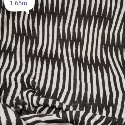 Malha Jacquard Interlock ZEBRADO