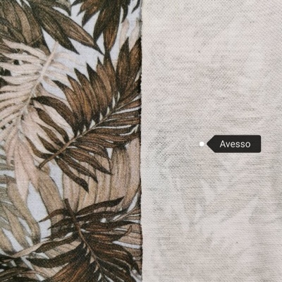 Malha Piquet FOLHEADO