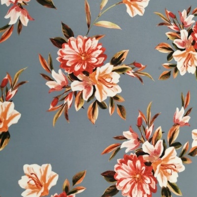 Tecido Viscose FLORIDO