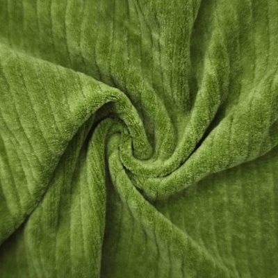 Malha Peluche (tipo veludo) Jacquard c/elastano GREEN LIME