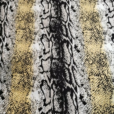 Malha Jersey Poliamida c/ Elastano AMARELO SNAKE