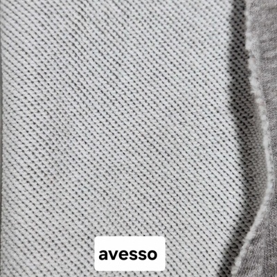 Malha Diagonal s/Carda Alg Org MESCLA CINZA