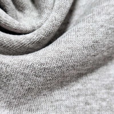 Malha Diagonal s/Carda Alg Org MESCLA CINZA