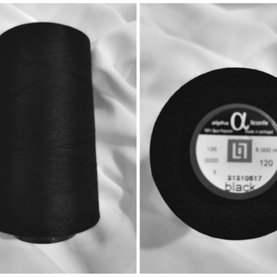 Linha para costura Preto