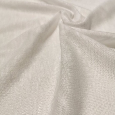 Malha jersey flamé algodão BRANCO