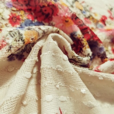 Malha Jersey Interlock SWEET GARDEN